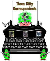 Three Kitty Korrespondents Logo