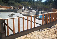 Crawlspace slab