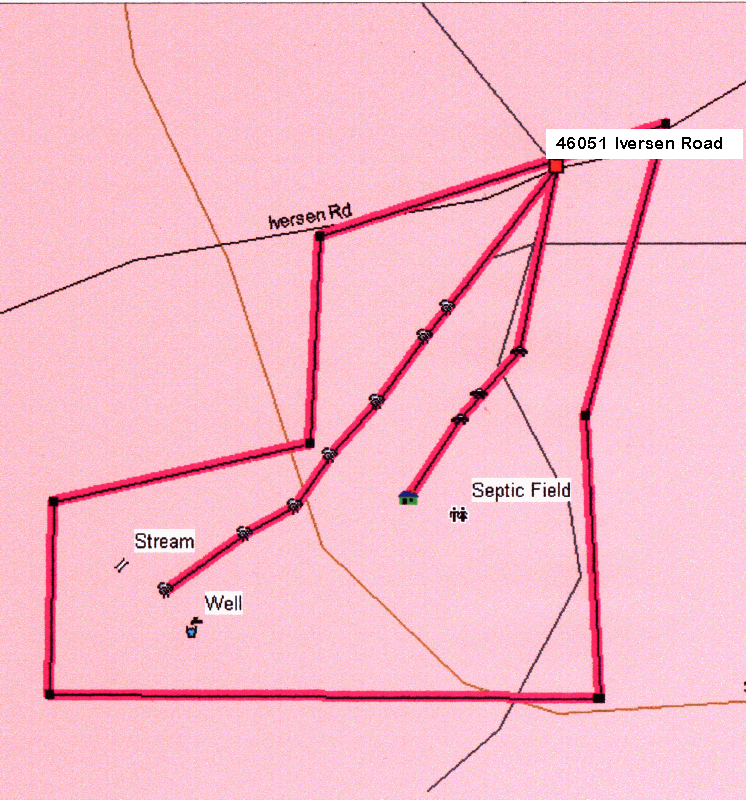Lot with Roads