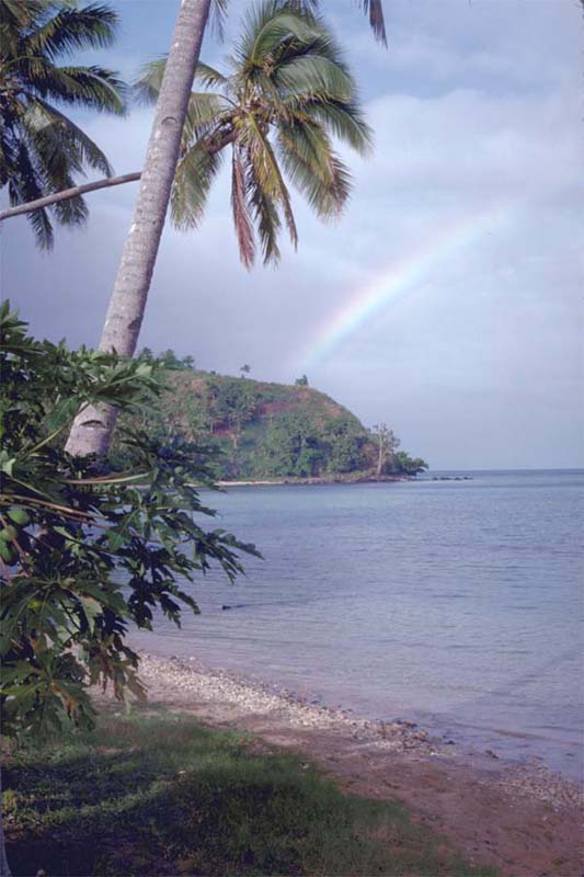 Rainbow over Beqa