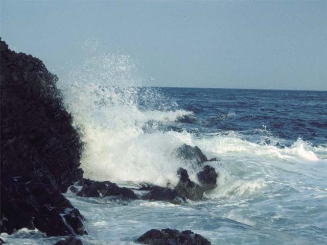 Surf at Nahant, MA