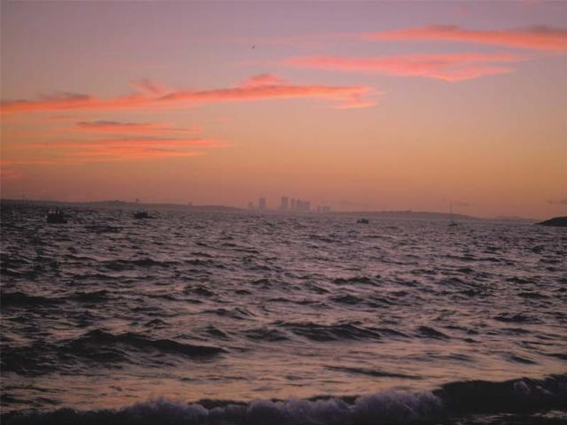 Sunset over Nova Scotia