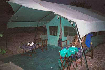 Preparing to Leave Camp